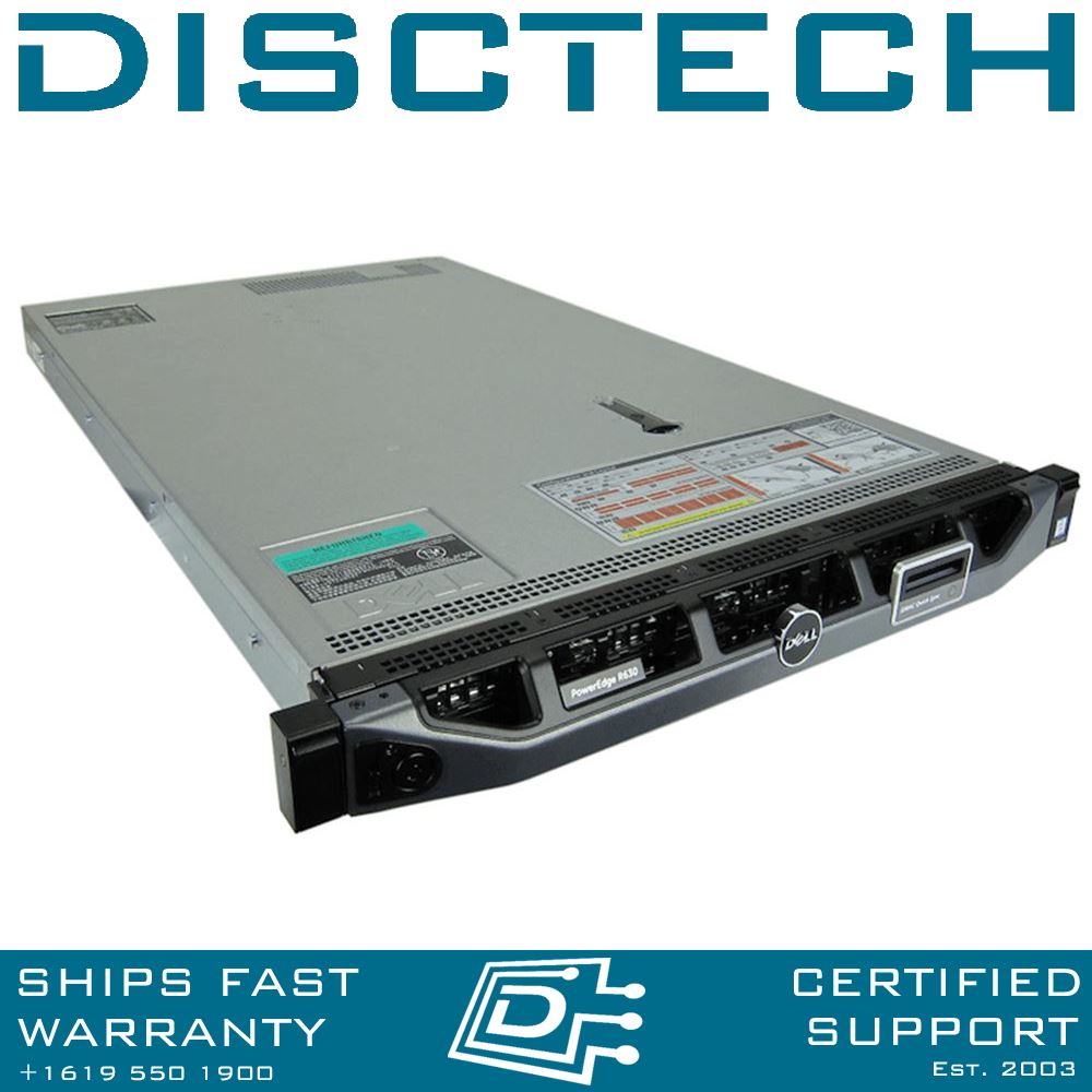 Dell PowerEdge R630 Single Xeon E5-2640 v3 2.6GHz 8GB RAM 8 Bay SFF 2.5 server - Picture 1 of 2