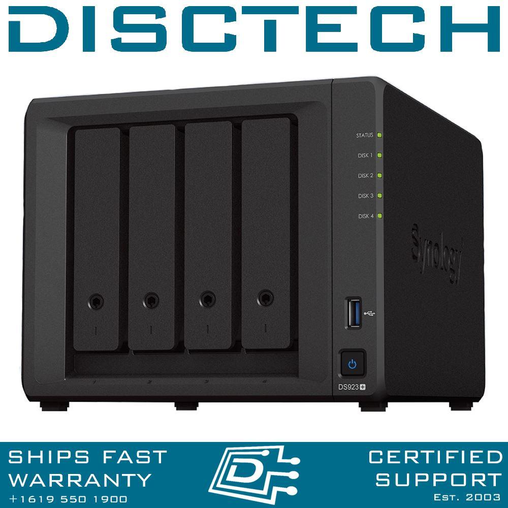 Synology 24TB DiskStation DS923+ 4-Bay SATA NAS Server WD Red Plus HDDs 8GB RAM - Bild 1 von 1