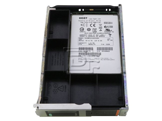 Dell D3-PS12FX-1600 005051550 5051550 118033292-01 0B32174 SAS Solid State Drive image 1