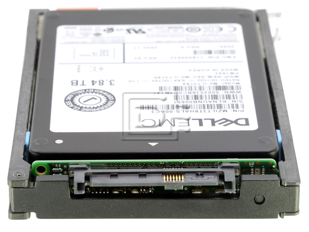 EMC 005053159 005053158 118000632 MZILT3T8HALS-00AC3 EMC Unity SAS SDD Hard Drive Image 2 image