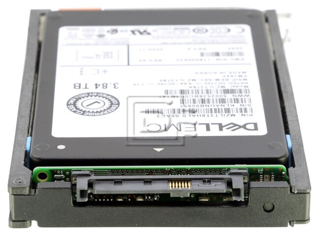 EMC 005053159 005053158 118000632 MZILT3T8HALS-00AC3 EMC Unity SAS SDD Hard Drive Image 2 image