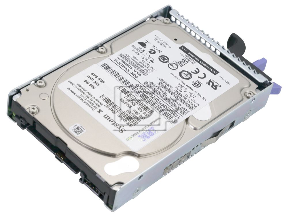 IBM 00AD107 00AD109 00AD108 00AD107 Enterprise SAS Hard Drive Image 2 image