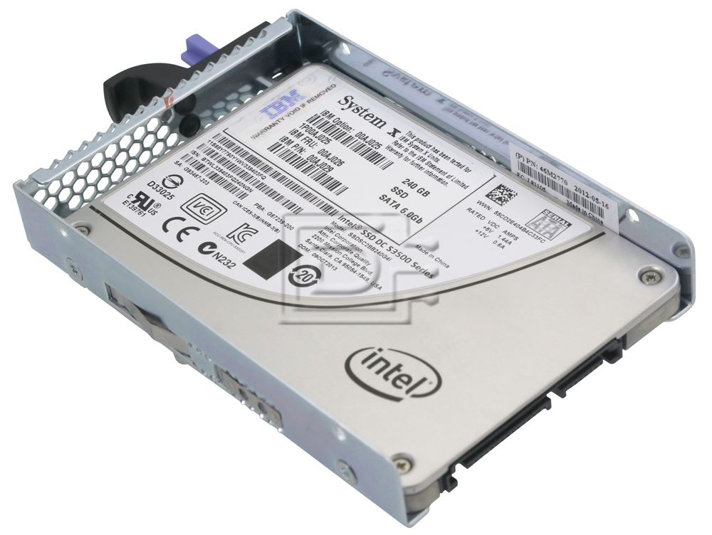 IBM 00AJ025 00AJ026 SATA Solid State Drive Image 2 image