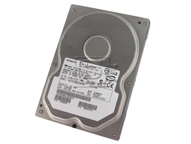 HGST 08K0462 HDS722580VLAT20 IDE ATA/100 Hard Drive Image 1 image