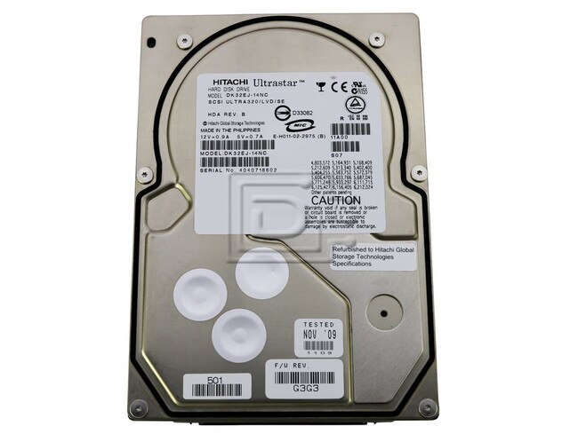 HGST 08K2166 DK32EJ-14NC SCSI Hard Drives Image 1 image