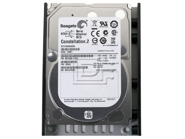 Dell Equallogic Compellent 0960777-06 9RZ268-080 P8V7R 0P8V7R 0806V 00806V ES-1T72-SAS-CON2-COMP SAS Hard Drive Image 2 image