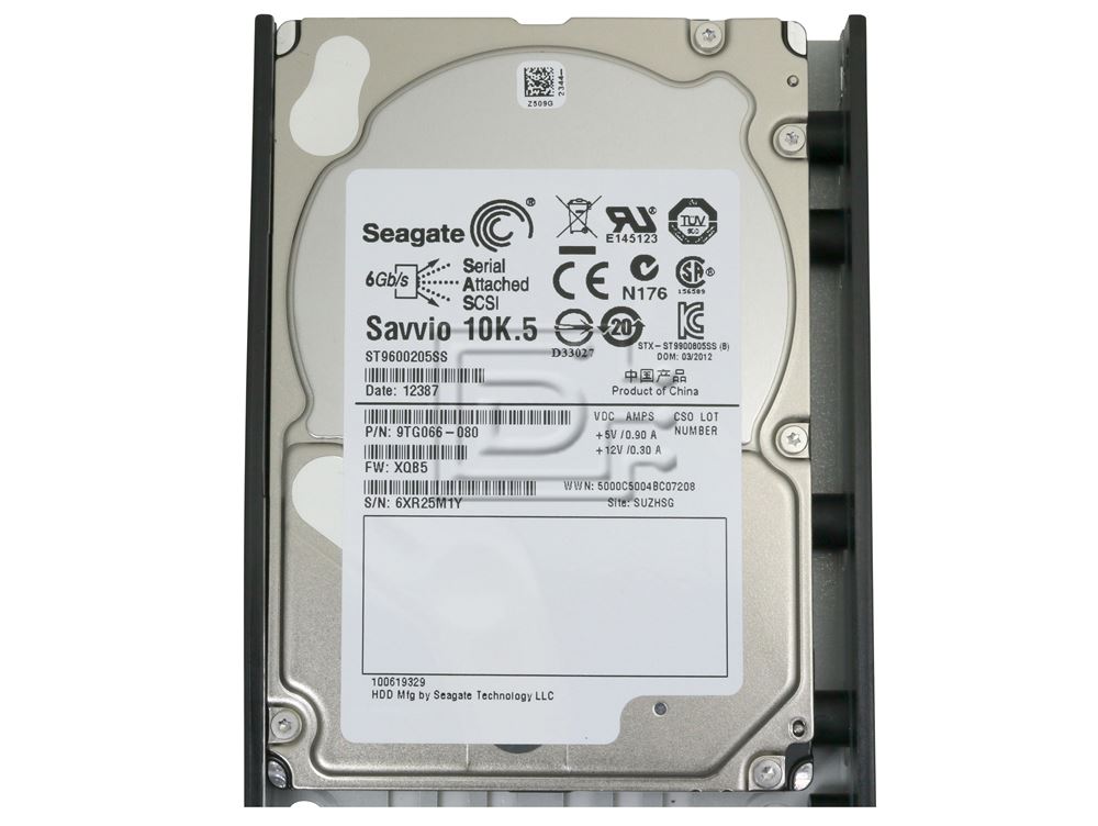 Dell Equallogic Compellent 0967323-04 0Y53NJ Y53NJ 9TG066-080 ES-600G10-SAS-10K5-COMP 0DCCDV DCCDV SAS Hard Drives Image 2 image