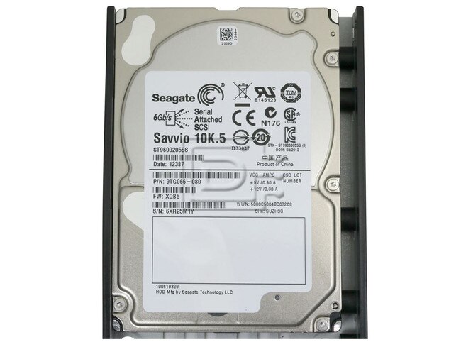 Dell Equallogic Compellent 0967323-04 0Y53NJ Y53NJ 9TG066-080 ES-600G10-SAS-10K5-COMP 0DCCDV DCCDV SAS Hard Drives Image 2 image