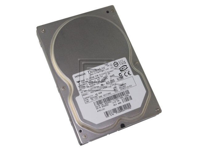 Hitachi 0A31047 HDS728040PLA320 5G552 05G552 SATA Hard Drive image 1