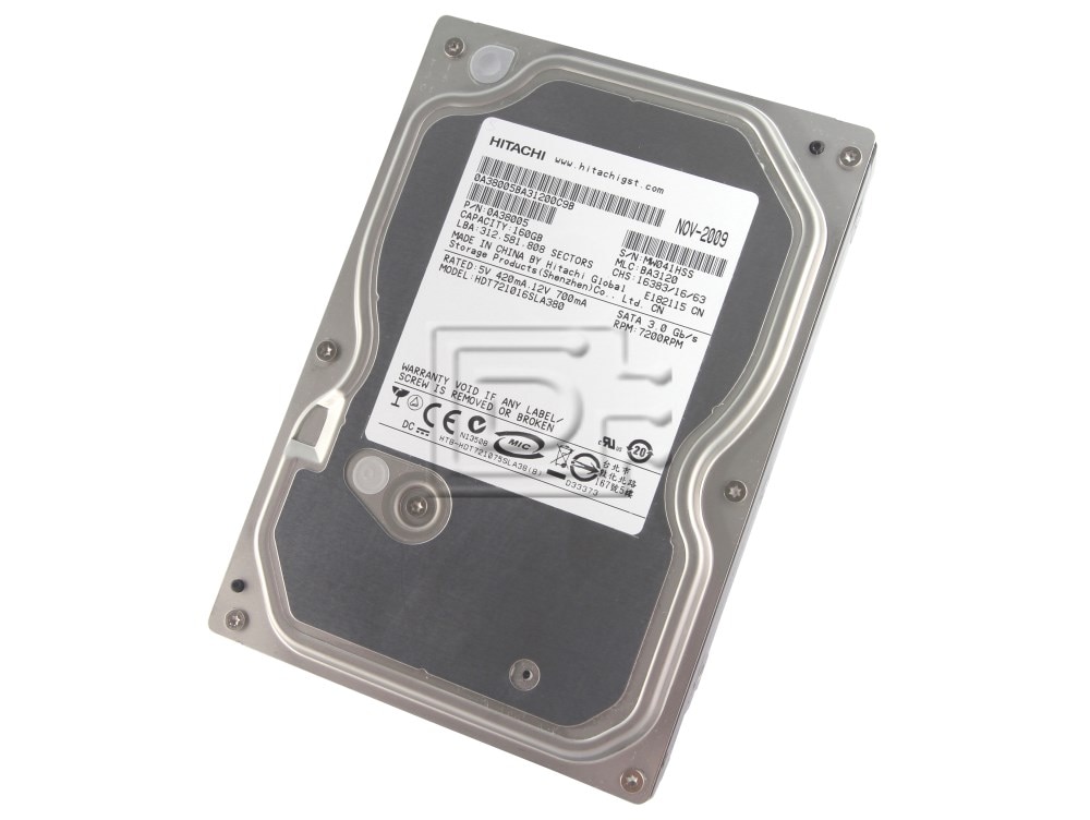 Hitachi Deskstar 7K160 HDS721616PLA380 160GB Internal