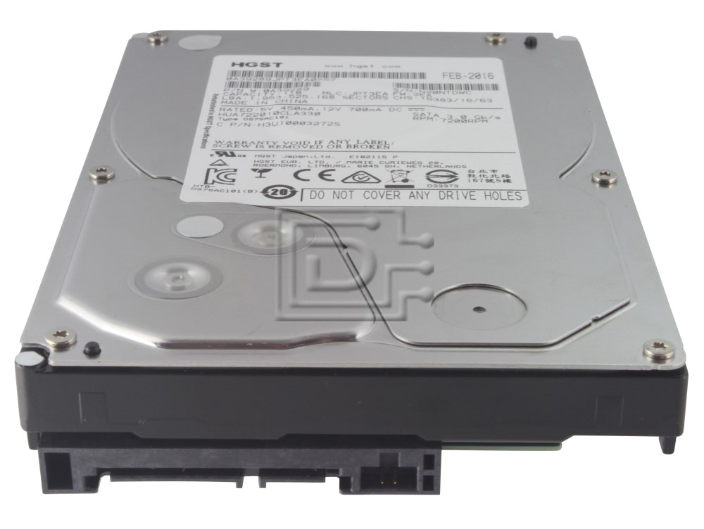 HGST 0A39289 HUA722010CLA330 SATA Hard Drive Image 3 image