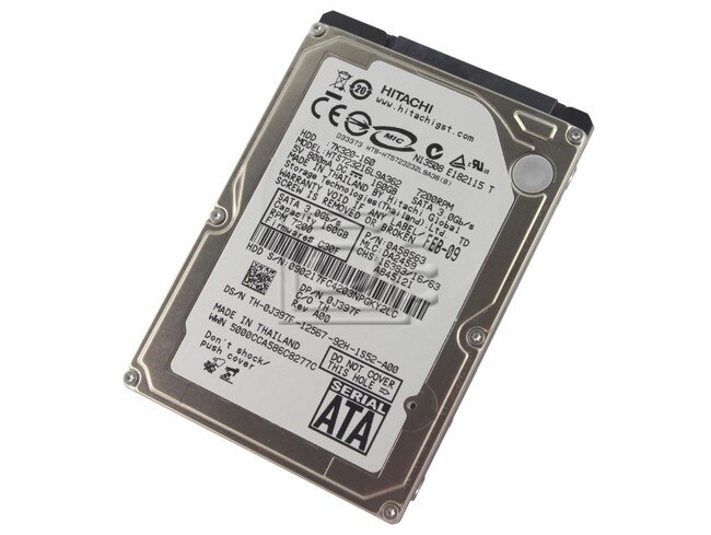 Hitachi 0A58563 HTS723216L9A362 Laptop SATA 2.5" Hard Drive image 1