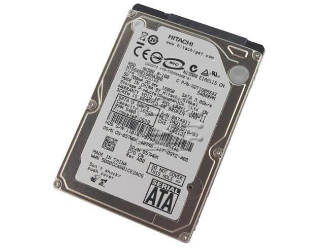 Hitachi 0A74811 HTS545016B9A300 57W6K 057W6K SATA Hard Drive image 1