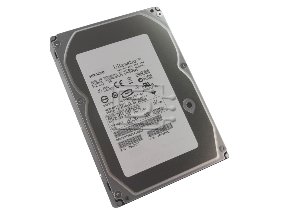HGST 0B22137 HUS153014VL3800 SCSI Hard Drives Image 1 image