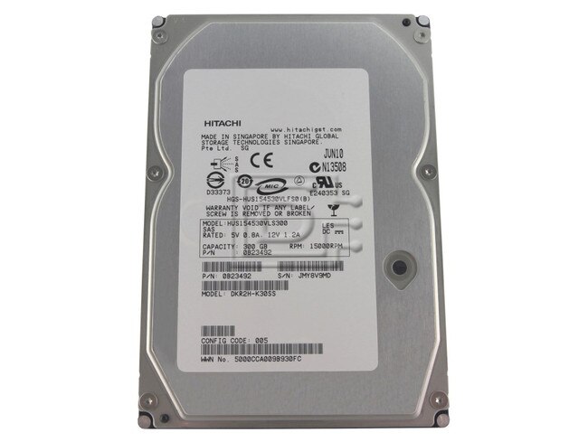 Hitachi 0B23492 HUS154530VLS300 SAS Hard Drives image 1