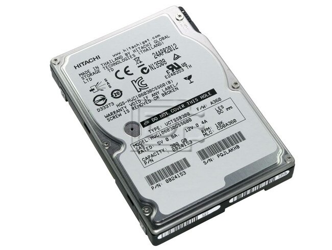 HGST 0B24153 HUC106030CSS600 SAS SFF Hard Drive Image 1 image