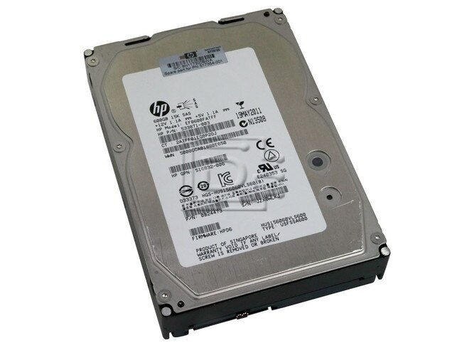 Hitachi 0B24473 HUS156060VLS60 533871-003 SAS Hard Drives image 1