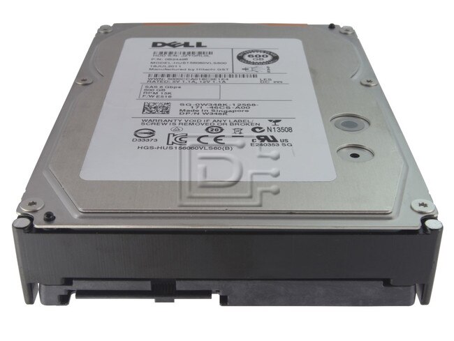 Hitachi 0B24496 HUS156060VLS600 W348K 0W348K SAS Hard Drive image 3