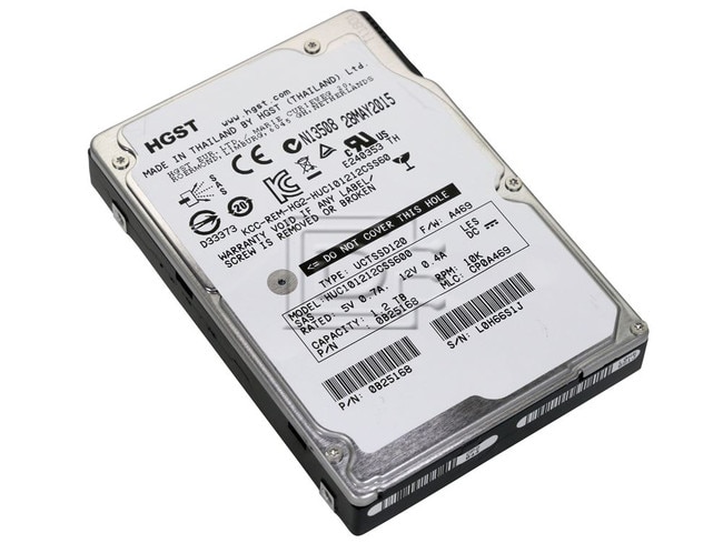 HGST 0B25168 HUC101212CSS600 SAS Hard Drives Image 1 image