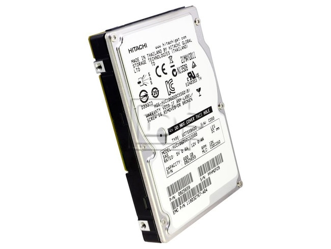 HGST 0B25681 HUC106060CSS600 105-000-227 118032833-A04 0B25659 600GB 10K 2.5inch SAS Hard Drive Image 1 image
