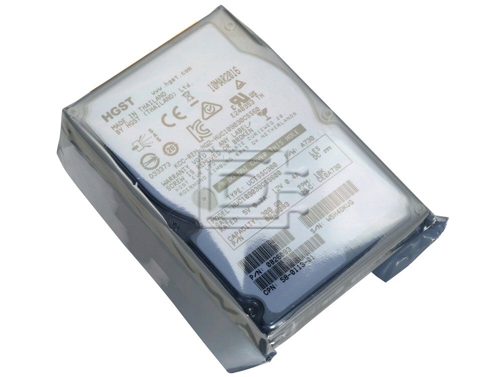 Hitachi 0B26093 / HUC109030CSS600 300GB SAS SFF Hard Drive