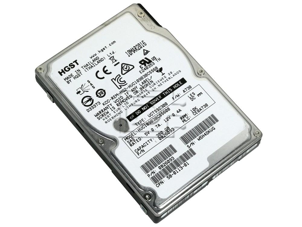 Hitachi 0B26093 / HUC109030CSS600 300GB SAS SFF Hard Drive