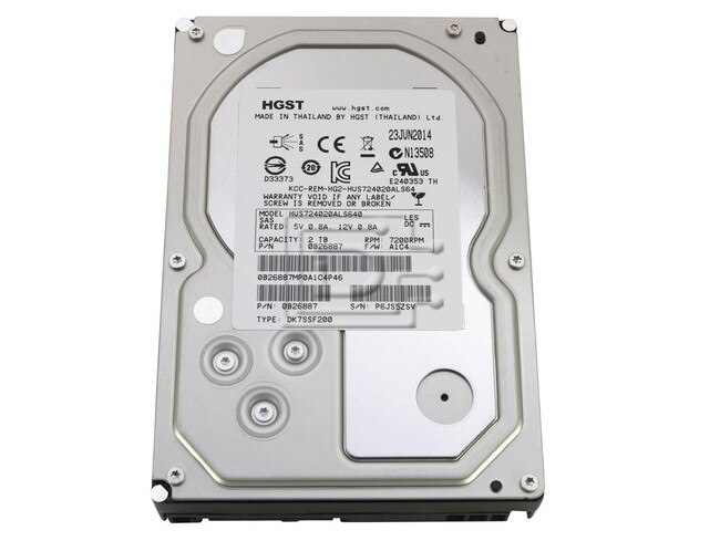 HGST 0B26887 HUS724020ALS640 Image 2 image