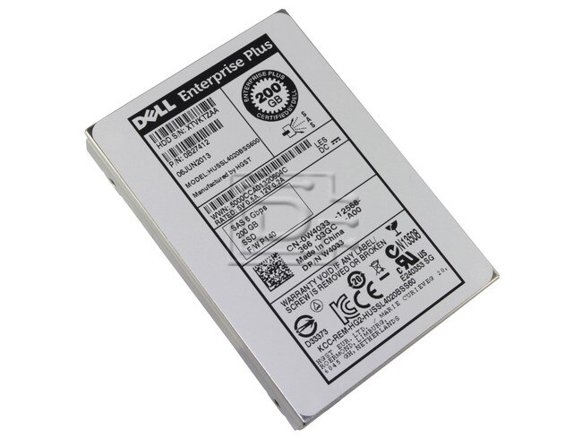 Hitachi 0B27412 HUSSL4020BSS600 W4033 0W4033 Hitachi 200GB SAS SSD SLC Drive image 2