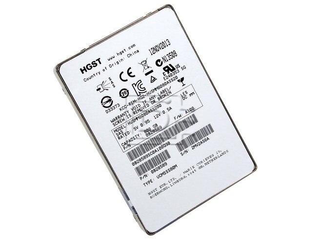 HGST 0B28589 HUSMM8080ASS200 SAS Solid State Drive Image 2 image