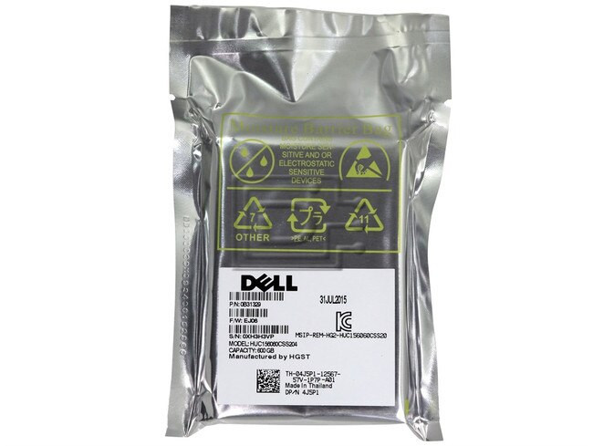 HGST 0B31329 HUC156060CSS204 4J5P1 04J5P1 SAS Hard Drive Image 1 image