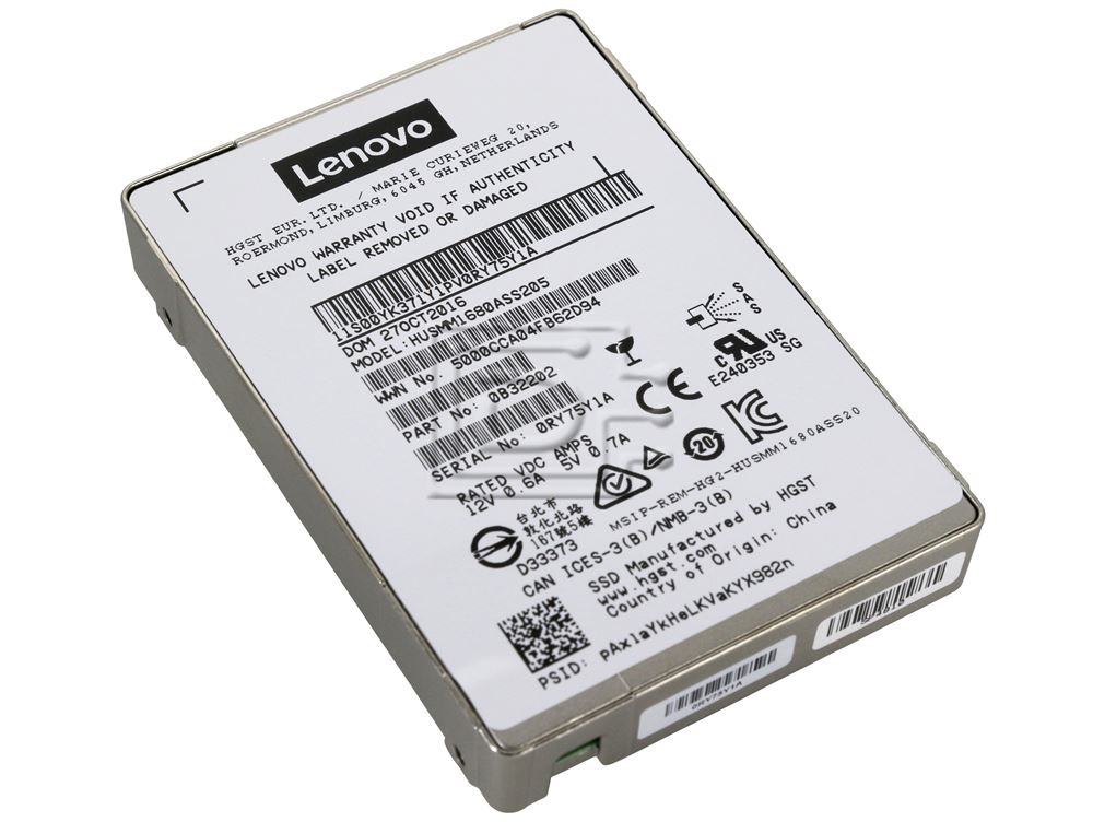 Hitachi Global 800gb MLC SAS III 2.5 In HUSMM1680ASS200 For Sale Online - Foto 6