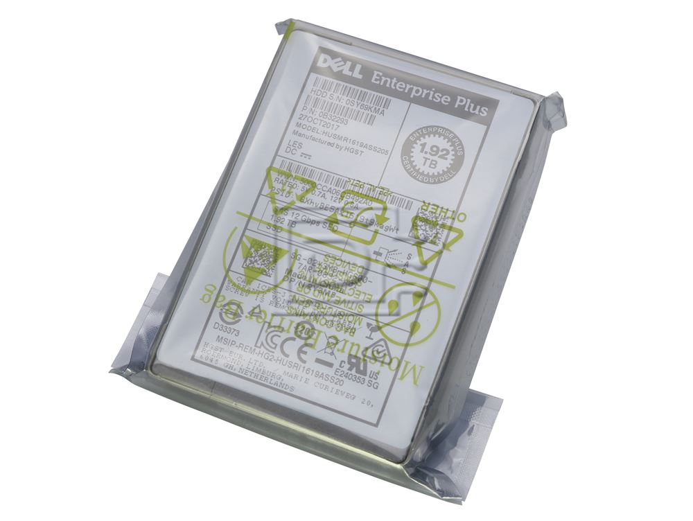 HGST 0B32293 2Y3M8 02Y3M8 HUSMR1619ASS205 SAS Solid State Drive Image 4 image