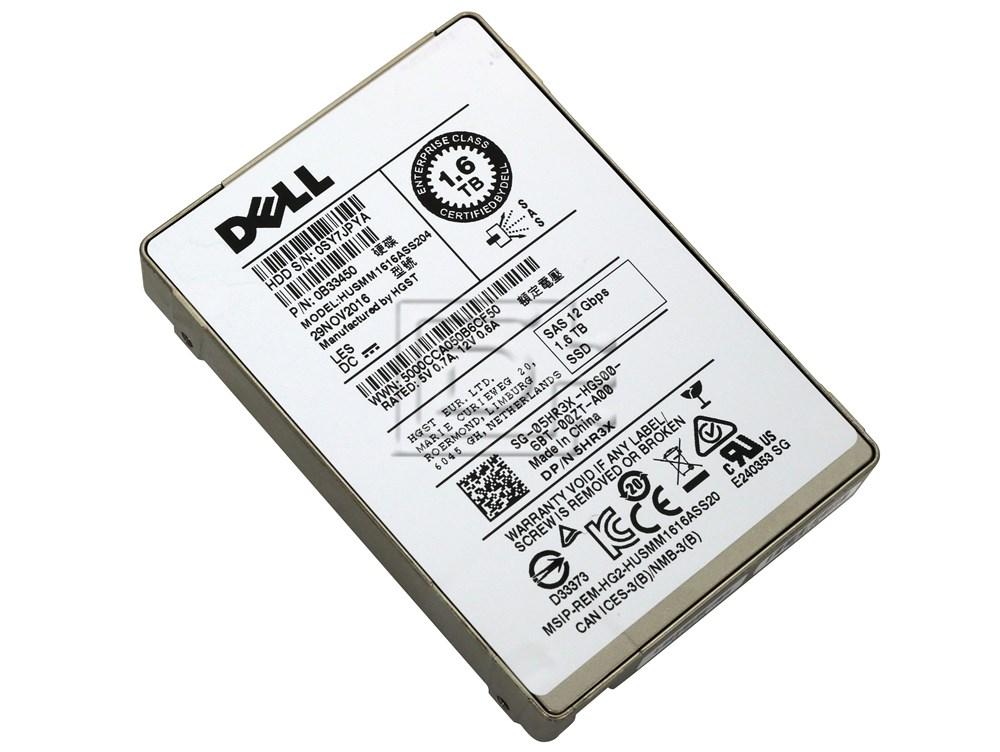 HGST 0B33450 5HR3X 05HR3X HUSMR1616ASS204 0B33450 SDD Hard Drive Image 2 image