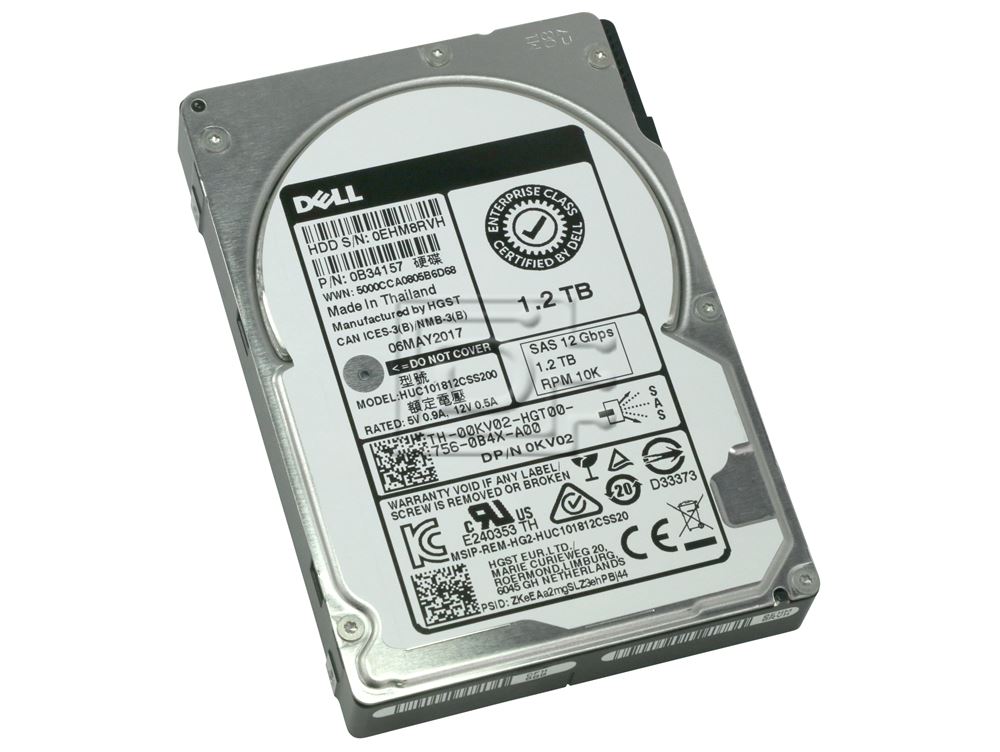 Hitachi Ultrastar C10K1800 0B29920 / HUC101812CS4200 1.2TB Hitachi Ultrastar C10K1800 0B29920 / HUC101812CS4200 1.2TB
