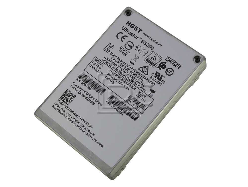 HGST / Hitachi Ultrastar SS300 0B34953 / HUSMM3240ASS204