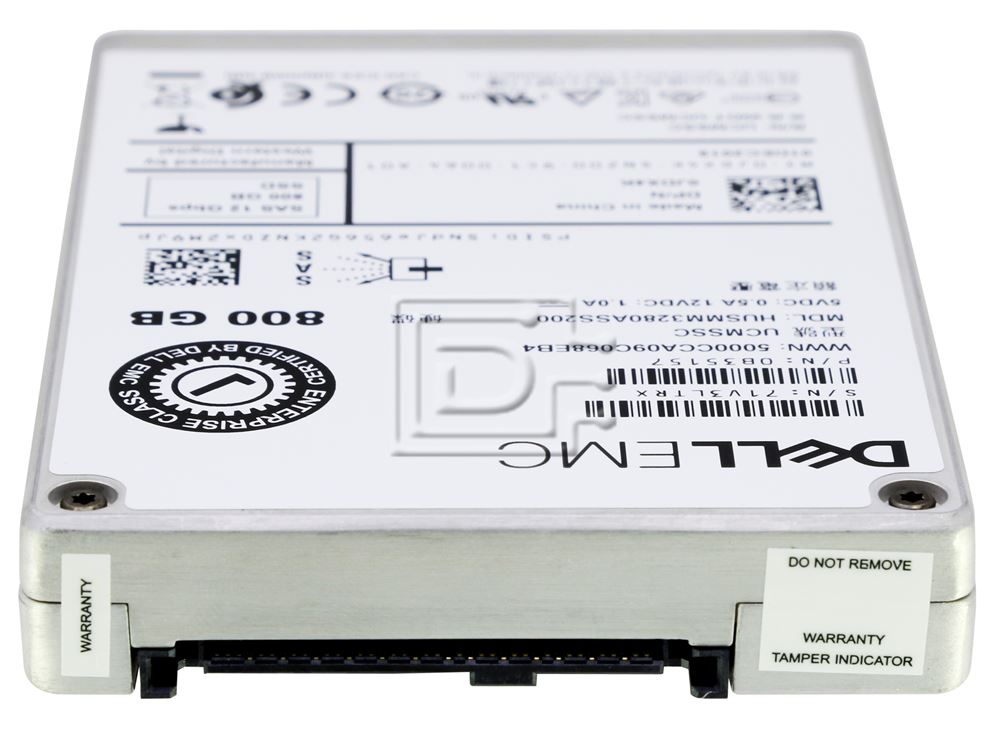 HGST 0B35157 JDX4K 0JDX4K HUSMM3280ASS200 SAS Solid State Drive Image 3 image