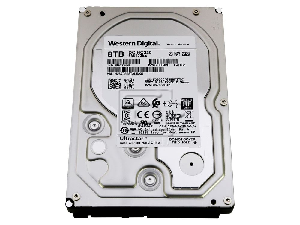 Western Digital / WDC / HGST / Hitachi Ultrastar DC HC320 Western Digital / WDC / HGST / Hitachi Ultrastar DC HC320