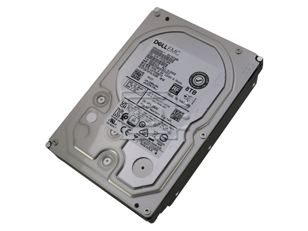Dell 44YFV 8TB SAS 7.2k 12Gbps Hard Drive / HGST 0B36416