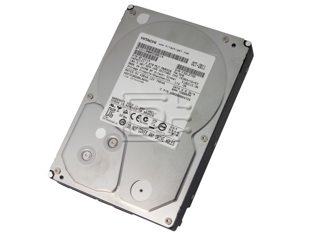HGST 0F12115 HDS723020BLA642 SATA Hard Drive Image 2 image