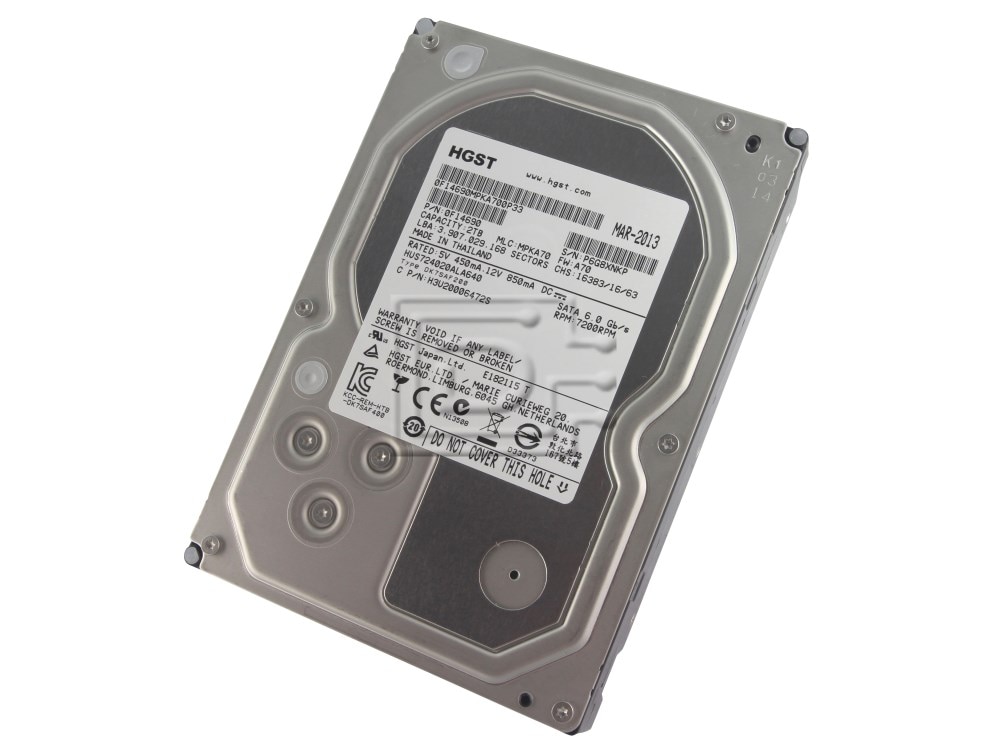 HGST 0F14690 HUS724020ALA640 SATA Hard Drive Image 1 image