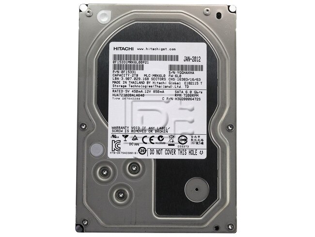 HGST 0F15331 HUA723020ALA640 SATA Hard Drive Image 2 image