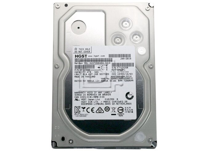 HGST HUS726040ALS214 HUS726040ALS210 0F22941 0F22959 0F22968 SAS Hard Drive Image 2 image