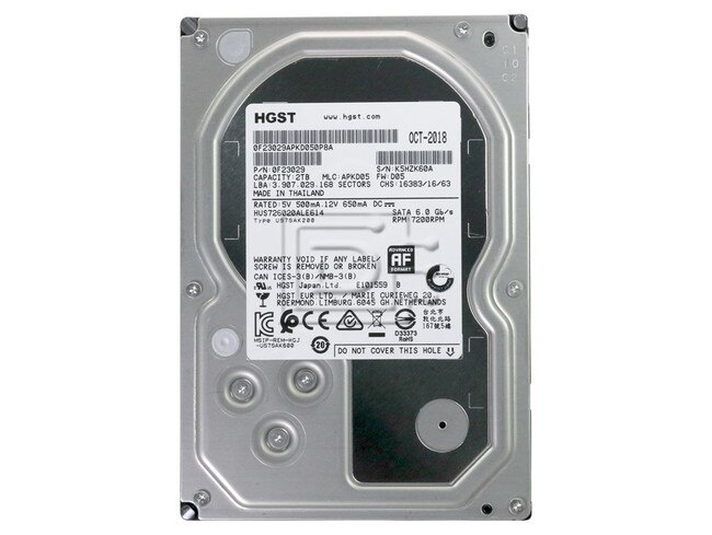 HGST 0F23029 HUS726020ALE614 SATA Hard Drives Image 2 image