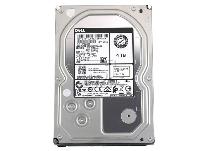 HGST 0F26930 HUS726040ALA610 061FFW 61FFW SATA Hard Drive Image 2 image