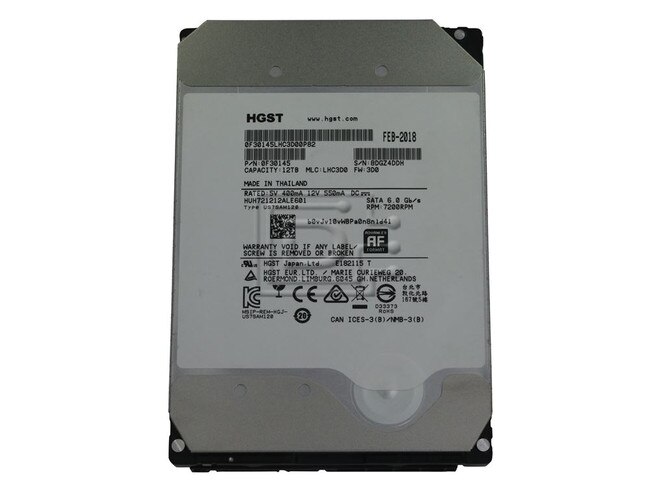 HGST 0F30145 HUH721212ALE601 SATA Hard Drive Image 2 image