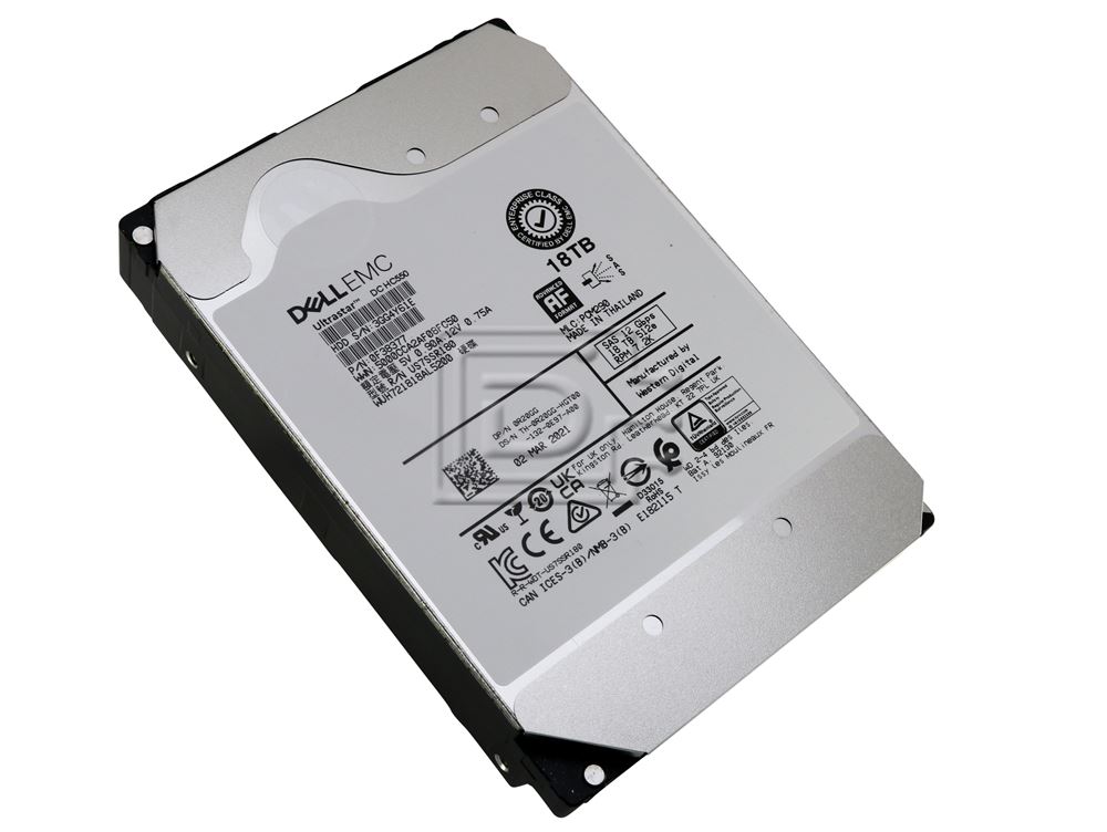 Western Digital 0F38377 WUH721818AL5200 R20GG 0R20GG SAS Hard Drive Image 2 image
