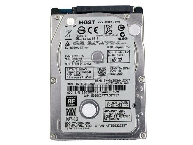 Hgst - Disque Dur 320Go SATA 2.5 Hgst HTS725032A7E630 Pc Portable