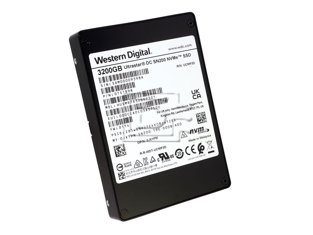 HGST 0TS1308 HUSMR7632BDP301 PCI Express Solid State Drive Image 1 image