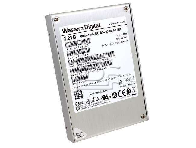 HGST 0TS1389 SDLL1MLR-032T-CDA1 3.2TB SAS SED TCG MU SSD Image 1 image