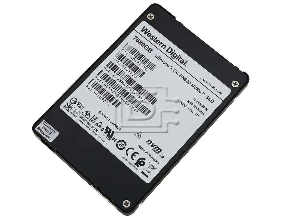 Hitachi Ultrastar SN630 0TS1620 / WUS3BA176C7P3E3 7.68TB 2.5